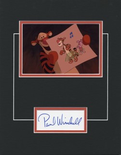 Paul Winchell autograph