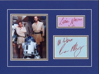 Star Wars Episode I: The Phantom Menace autograph