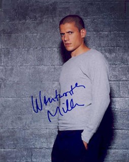 Wentworth Miller autograph