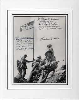 Iwo Jima autograph