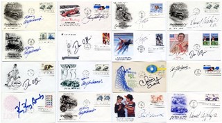 Sports First Day Cover Lot autograph