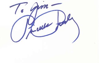 Priscilla Presley autograph