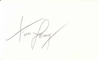 Timothy Leary autograph