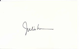 Julie London autograph