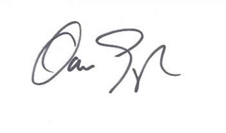 Dan Quayle autograph