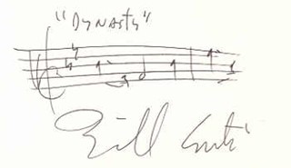Bill Conti autograph