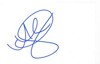 Alana Curry autograph