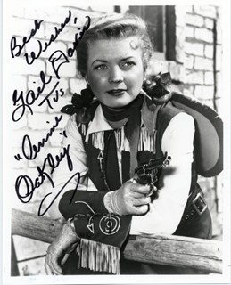 Gail Davis autograph