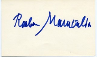 Rouben Mamoulian autograph
