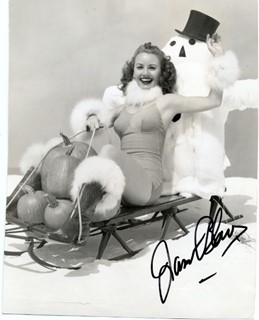 Janet Blair autograph