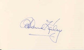 Richard Kiley autograph
