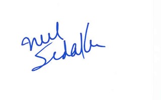 Neal Sedaka autograph
