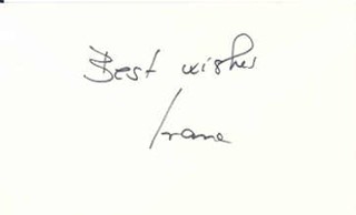 Ivana Trump autograph