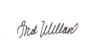 Fred Willard autograph