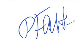 Peter Falk autograph