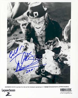 Warwick Davis autograph