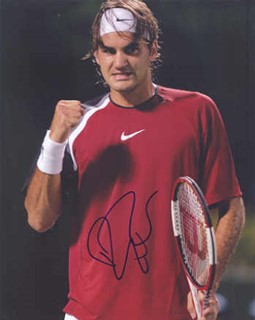 Roger Federer autograph