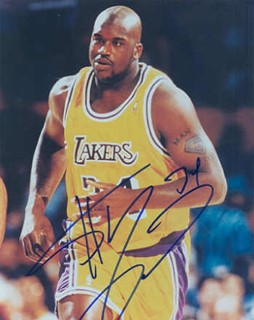 Shaquille O'Neal autograph