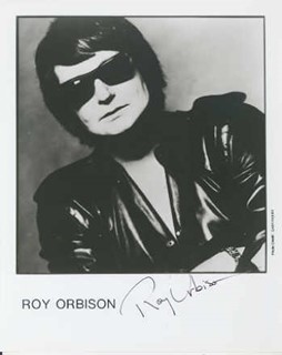 Roy Orbison autograph
