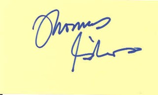 Thomas Gibson autograph