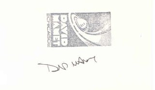 David Mamet autograph