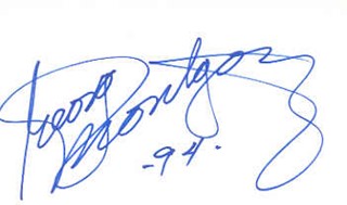 George Montgomery autograph