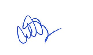 Conan O'Brien autograph