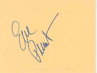 Eve Plumb autograph