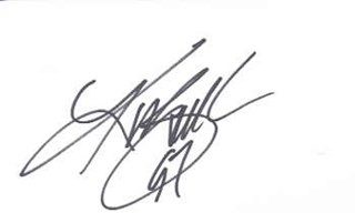 Kurt Busch autograph