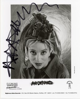 Ani Difranco autograph