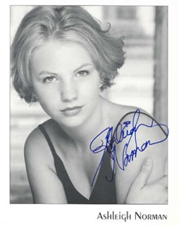 Ashleigh Norman autograph