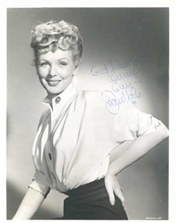 Joan Vohs autograph