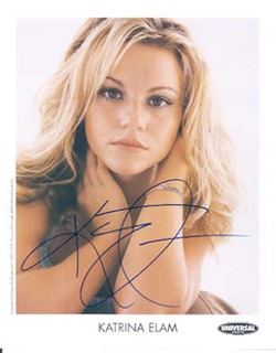 Katrina Elam autograph