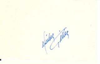 Mickey Gilley autograph