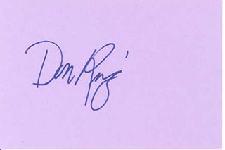 Don King autograph