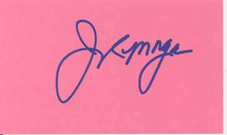 Joe Morgan autograph