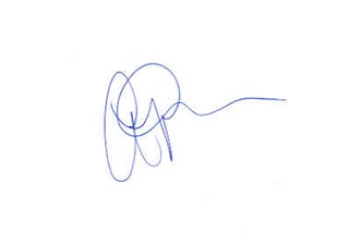 Andrea Parker autograph
