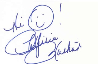 Phylicia Rashad autograph