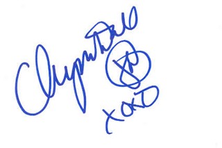 Chyna autograph