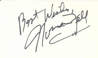 Norman Fell autograph