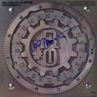 Bachman-Turner Overdrive autograph