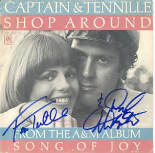 Captain and Tennille autograph