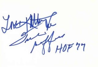 Kathie Lee & Frank Griffin autograph