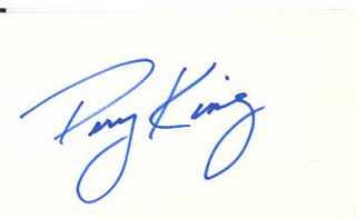 Perry King autograph