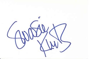 Swoosie Kurtz autograph