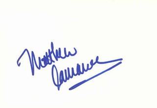 Matthew Lawrence autograph