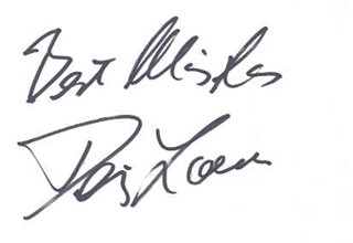 Denis Lawson autograph