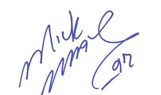 Mick Mars autograph