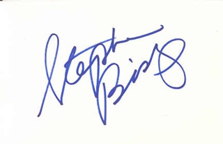 Stephen Bishop autograph