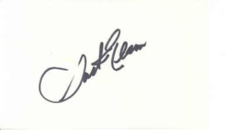 Jack Elam autograph